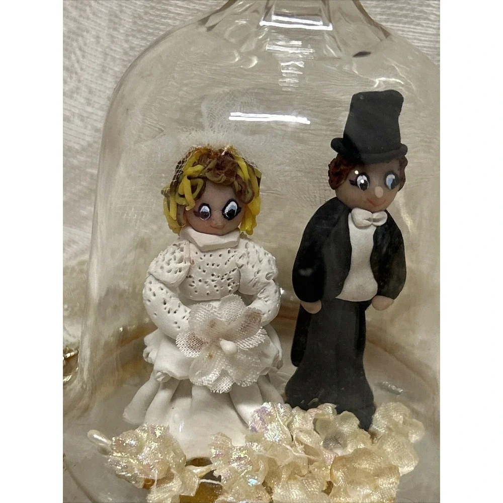 Bride & Groom Cadillac Company USA 1992 Clay Crazy‎ Eyes Plastic Bell &Tiny Ones